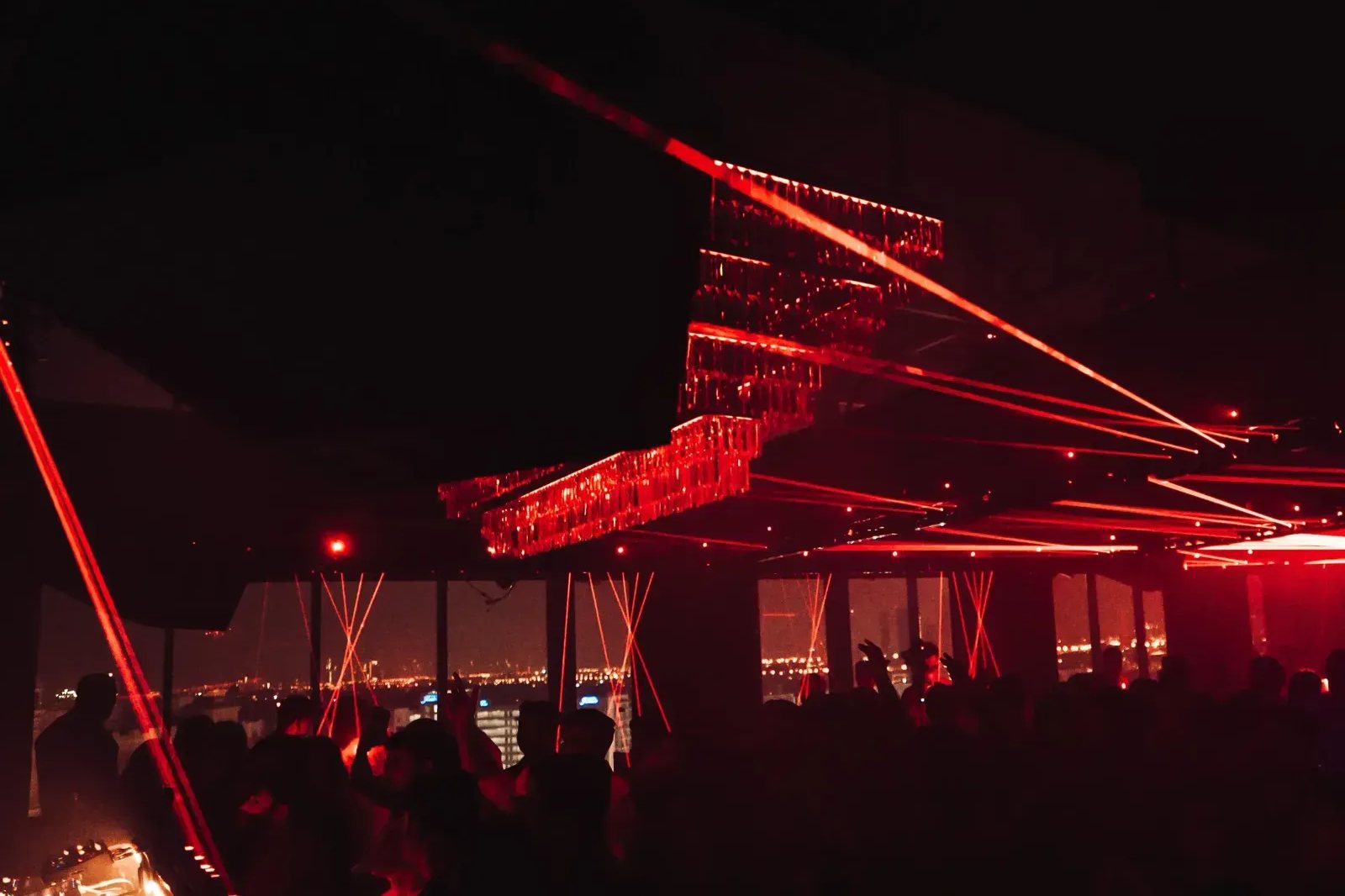 The front row at The Penthouse